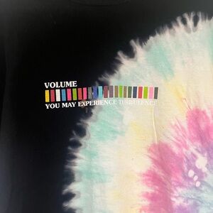 Astroworld Travis Scott Black Tie-Dye Graphic Tee Men’s Size Medium